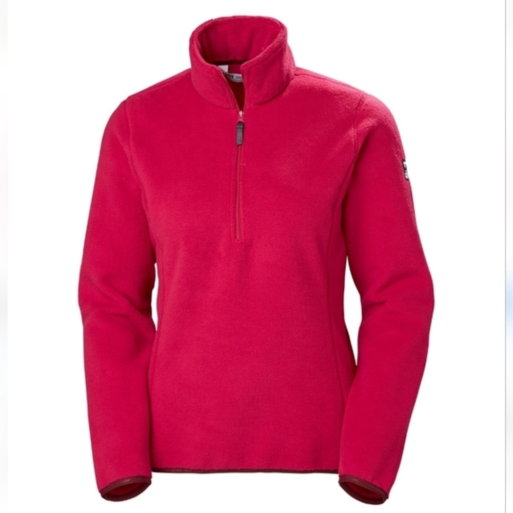 New Helly Hansen 3/4 zip jacket,Feather Pile fleece pullover,S